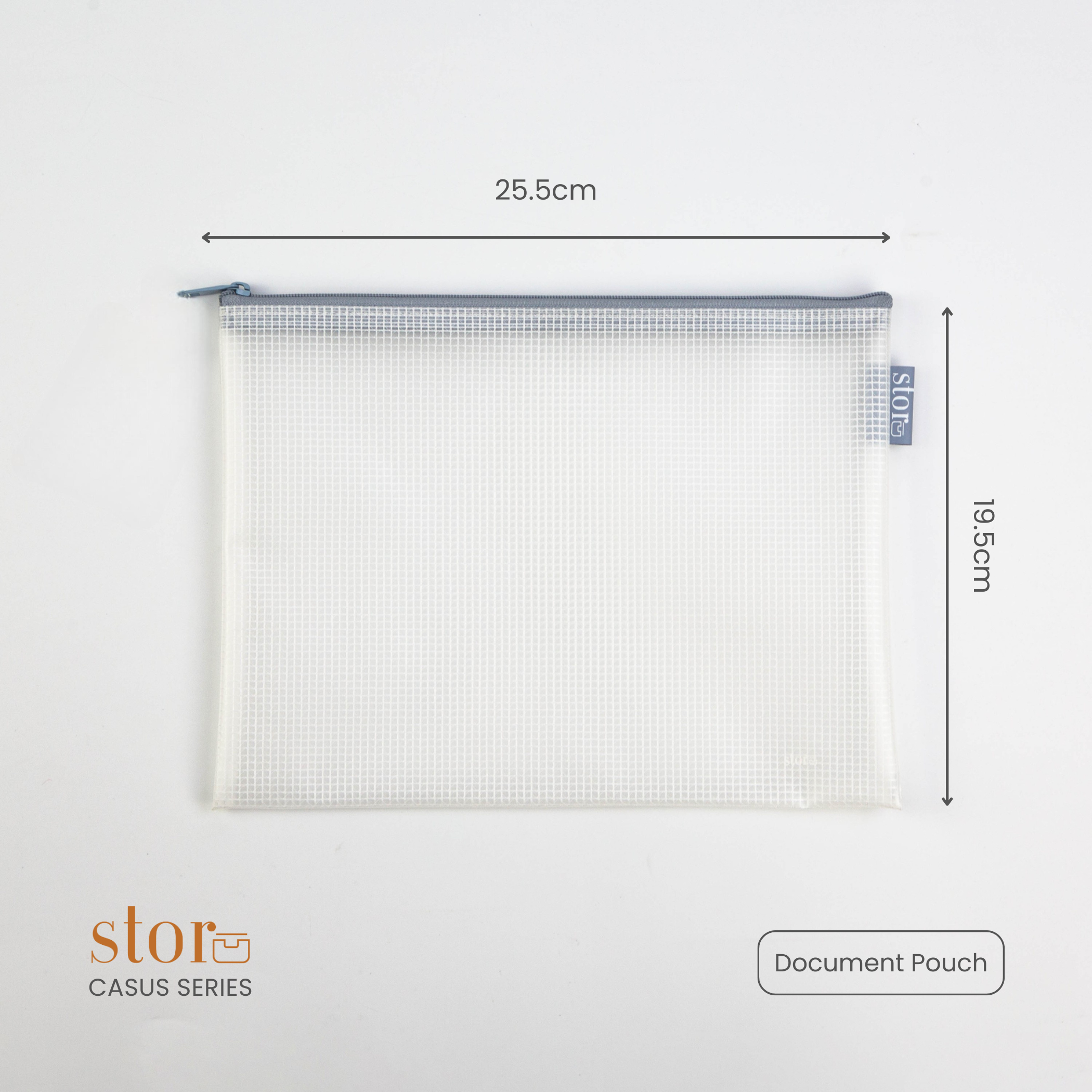 Casus Document Pouch- Dusty Blue