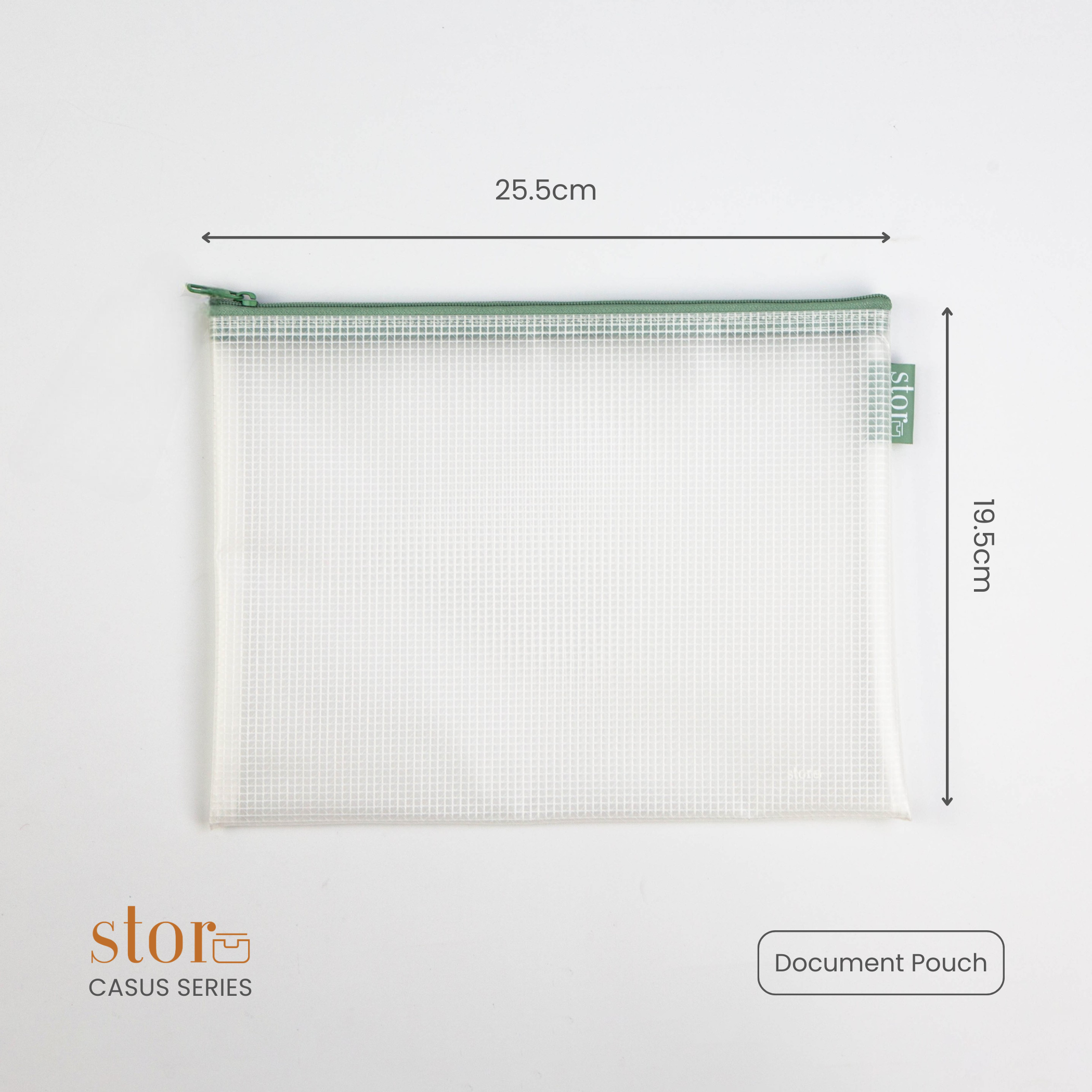 Casus Document Pouch- Mountain Green