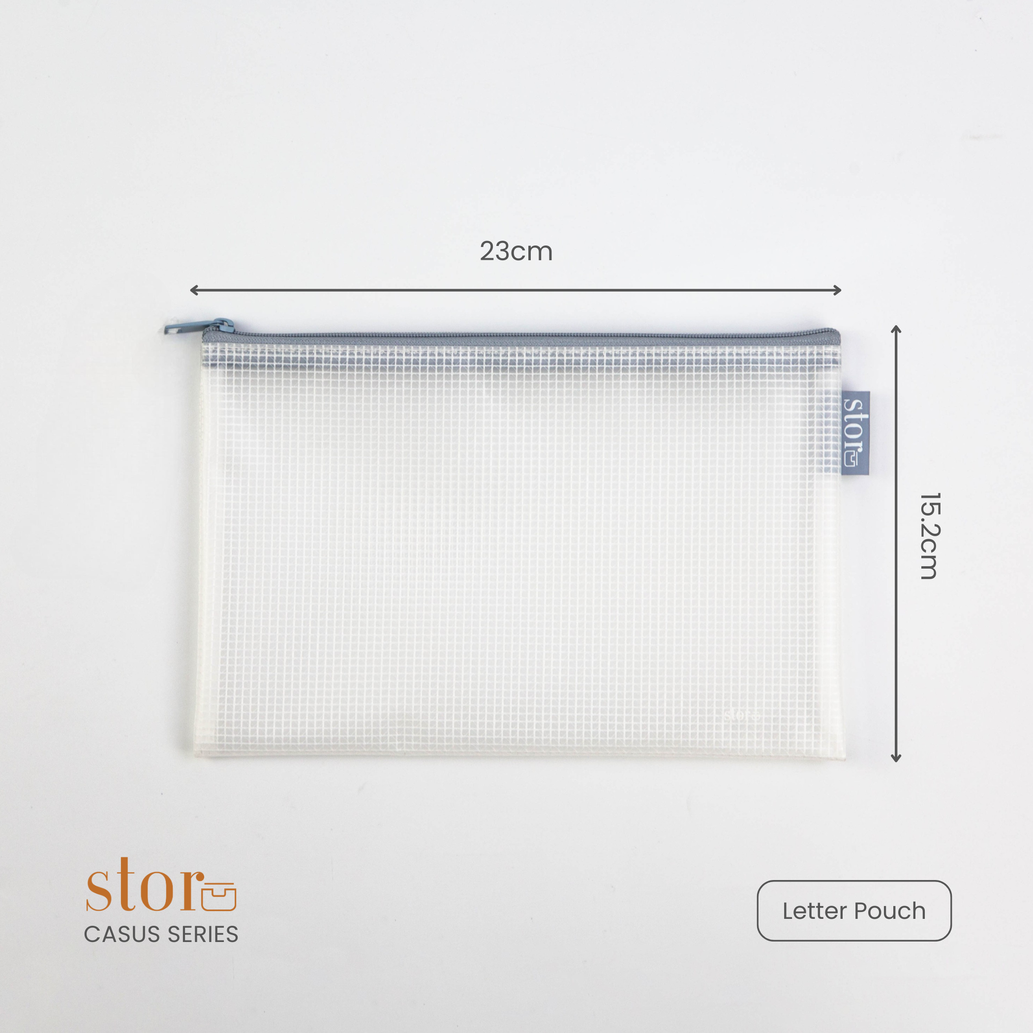 Casus Letter Pouch- Dusty Blue