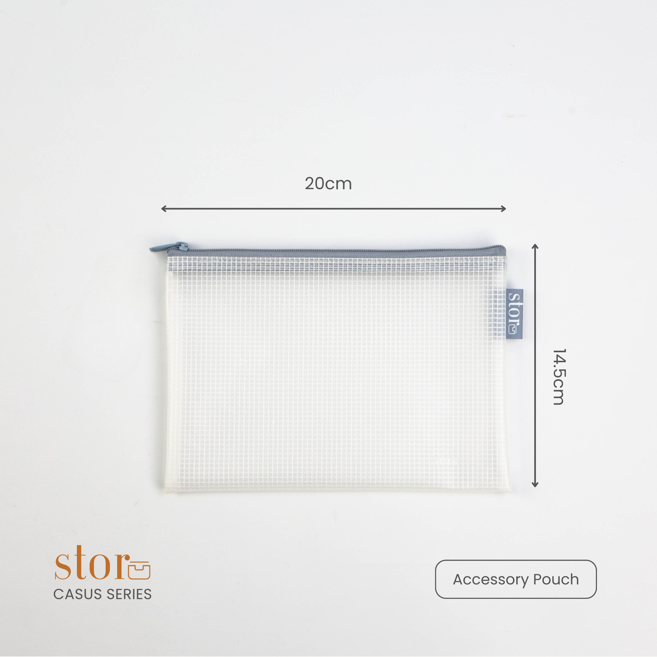 Casus Accessory Pouch- Dusty Blue