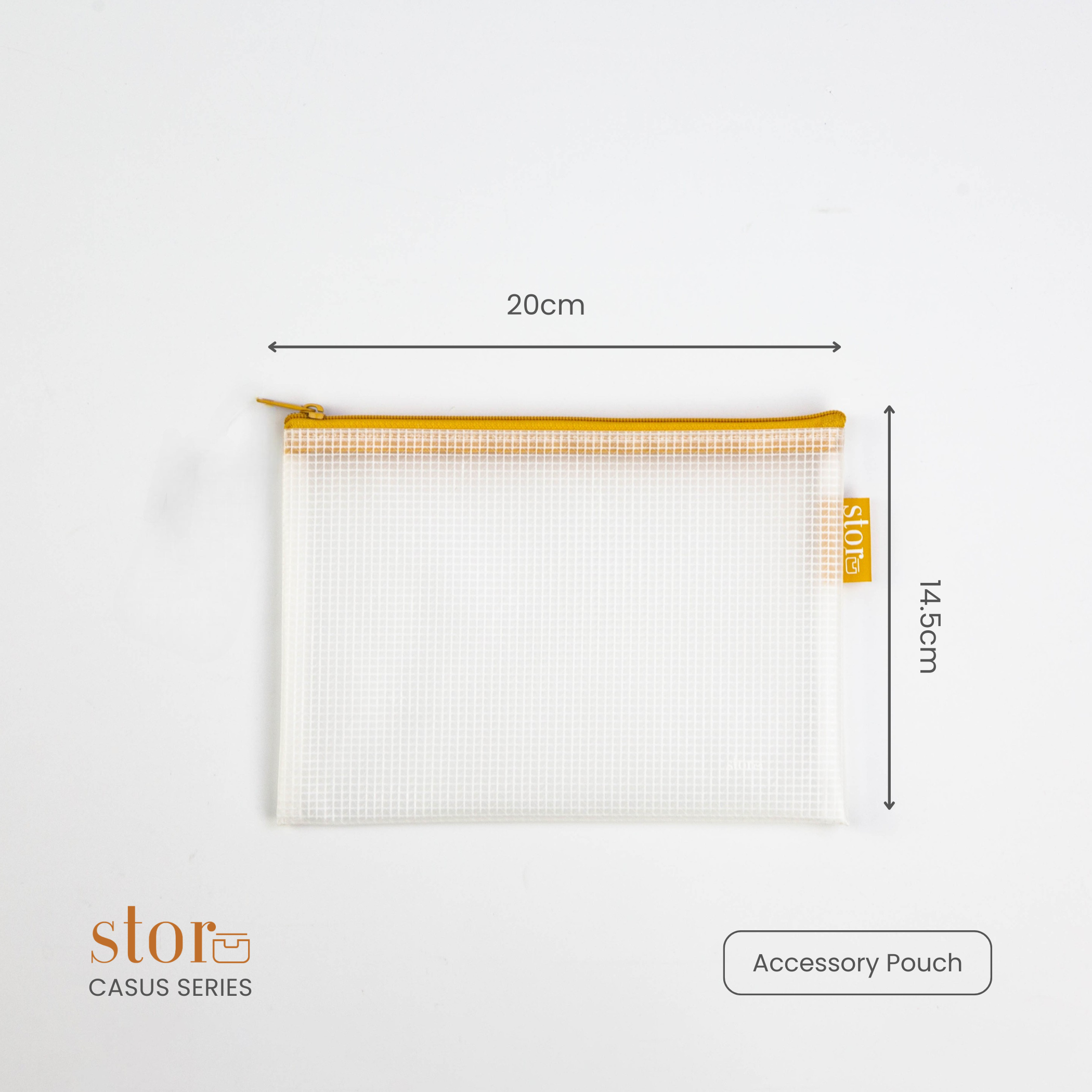 Casus Accessory Pouch- Mustard Yellow