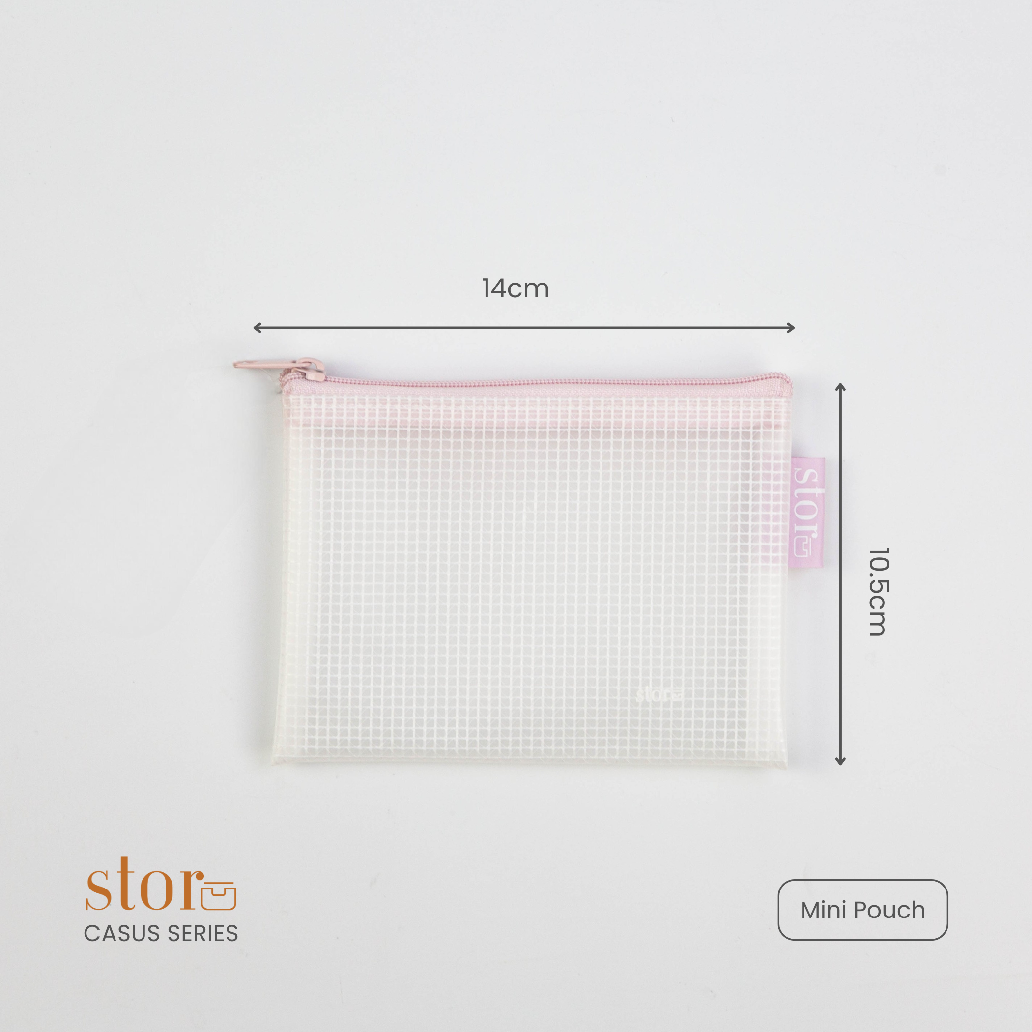 Casus Mini Pouch- Blush Pink