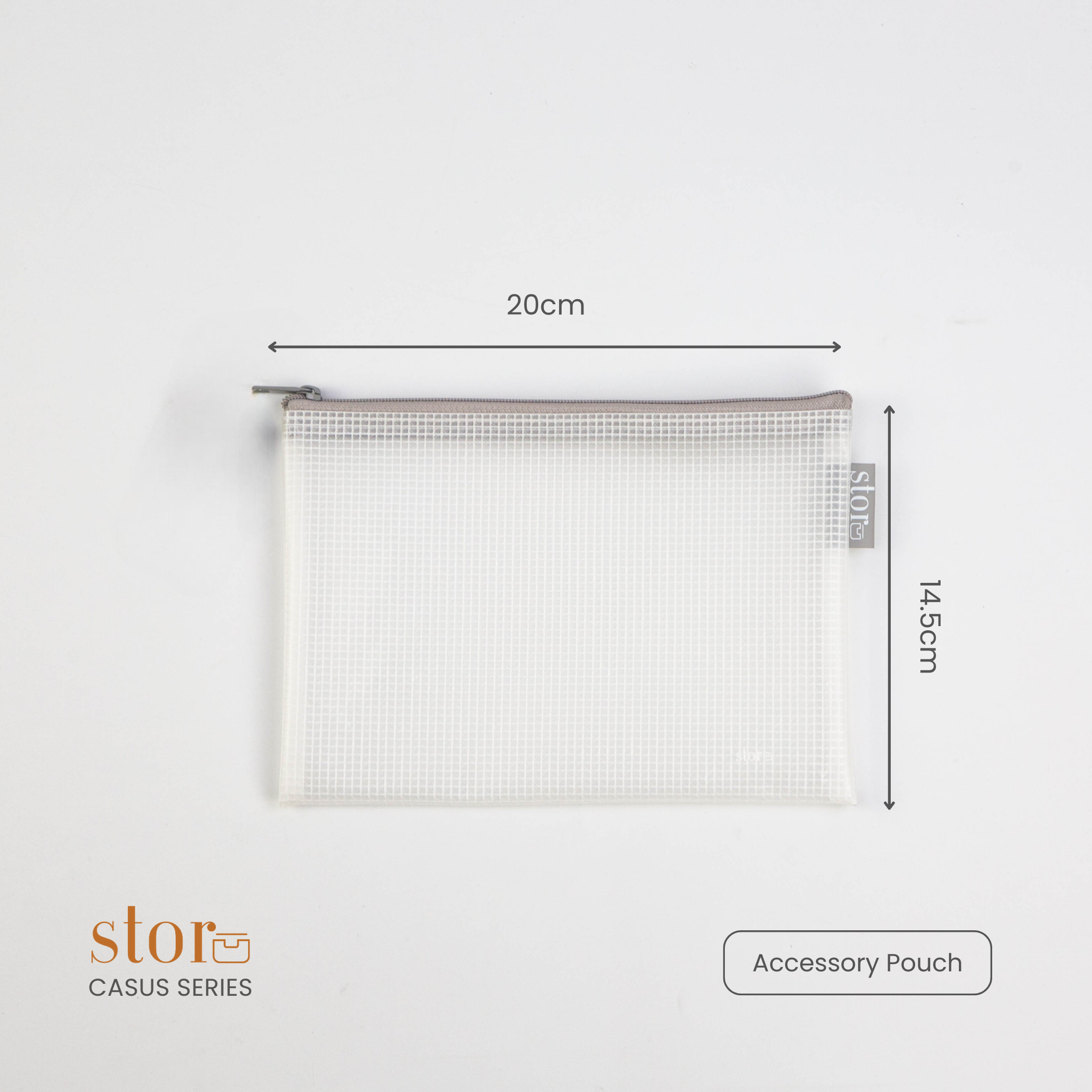 Casus Accessory Pouch- Ash Gray