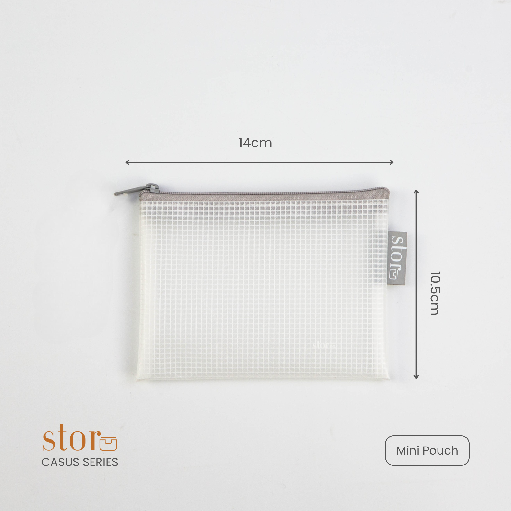 Casus Mini Pouch- Ash Gray