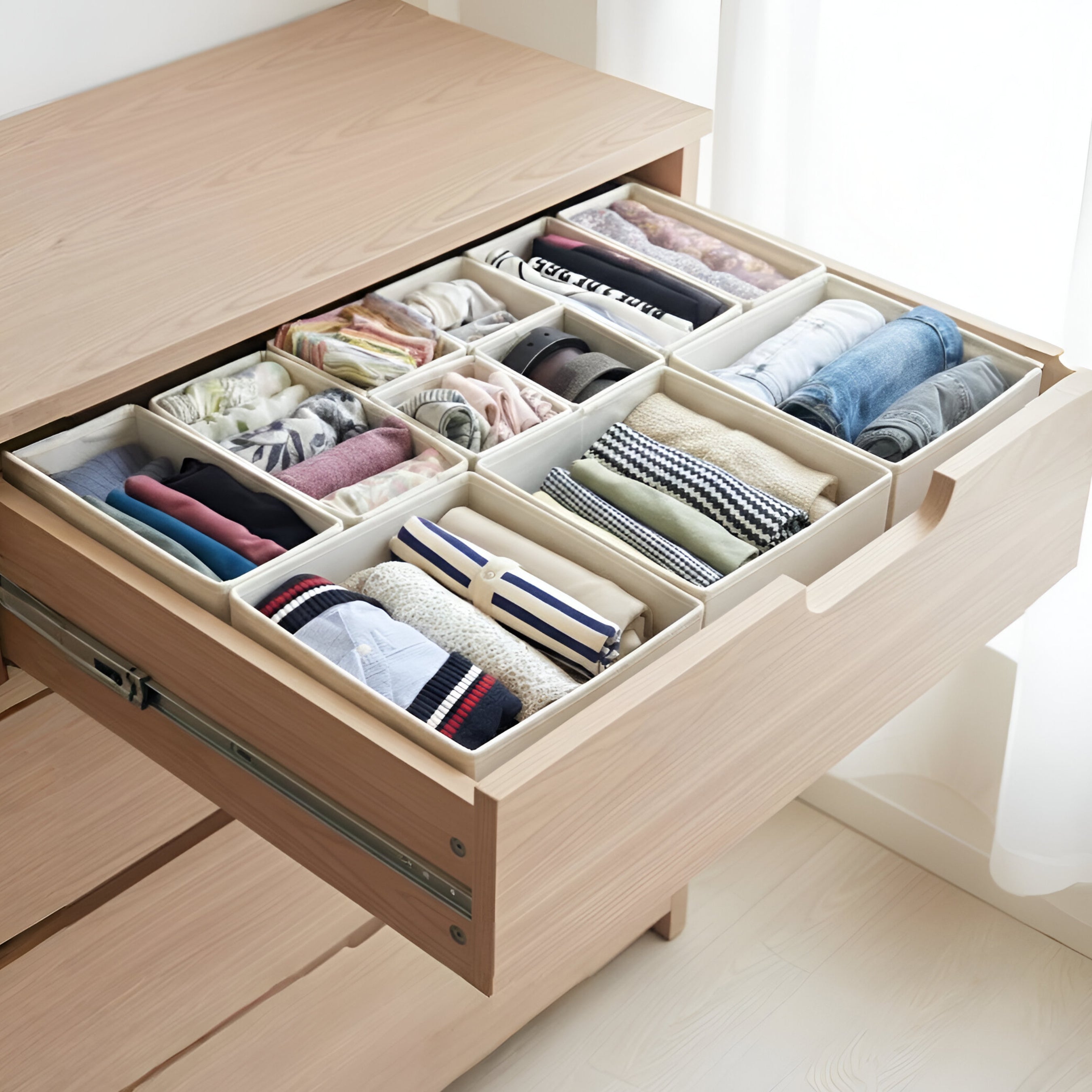 Foldable Storage Organisers- Set of 6