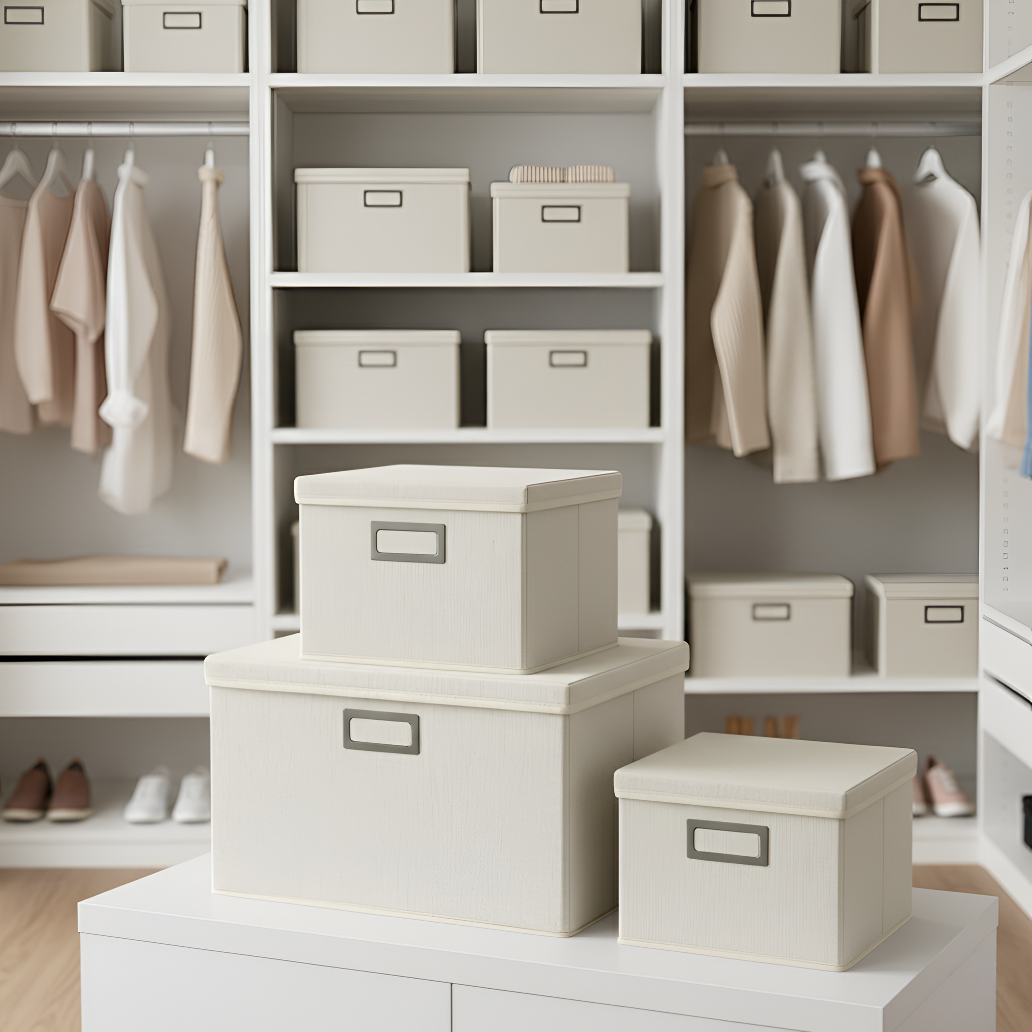 Foldable Storage Box with Lid