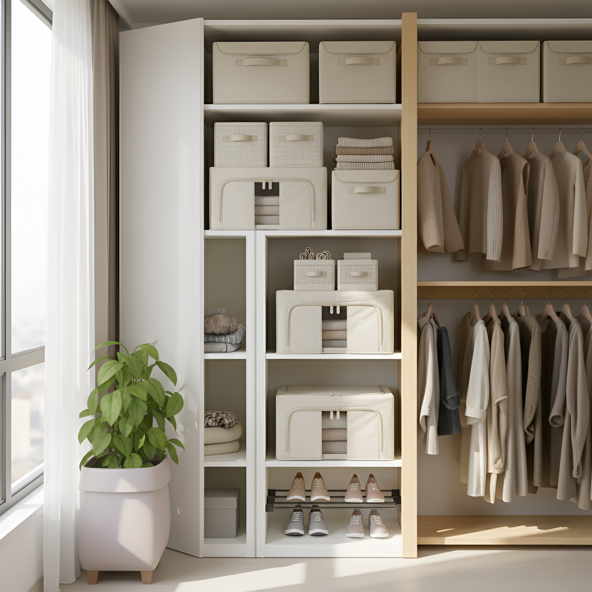 Collapsible Storage Bin 44L